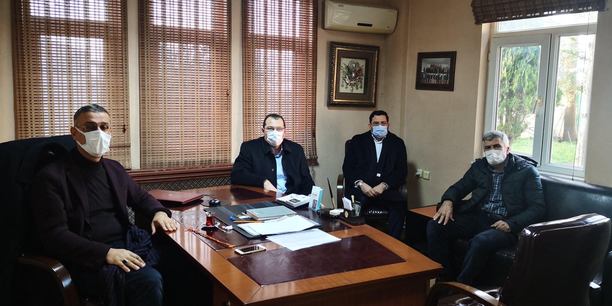 AK Parti Genel Başkan Yardımcısı Ali İhsan Yavuzdan Fiskobirlike Ziyaret